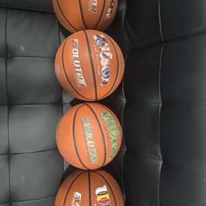 Wilson Evolution Outdoor Basketball - Vibrant Orange